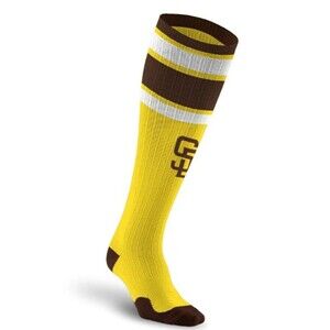 2 pairs Mens NWOT San Diego Padres  OTC Compression Socks sz L/XL